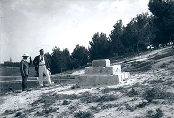 אבן פינה לאוניברסיטה העברית בירושלים (1918)