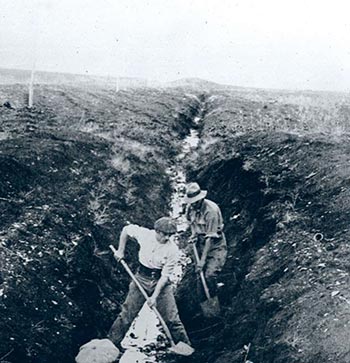 עבודות ייבוש בעמק זבולון (1925)